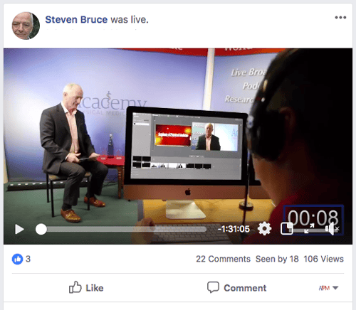 Facebook Broadcast